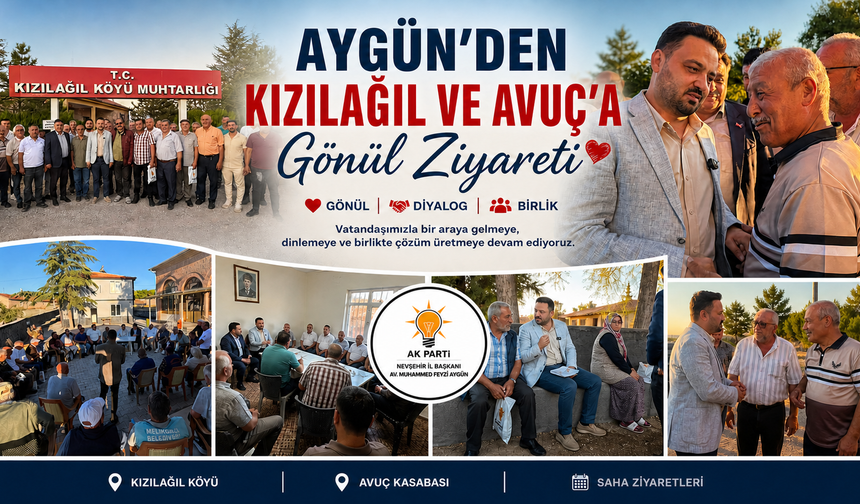 Aygün’den Hacıbektaş Köylerine Ziyaret
