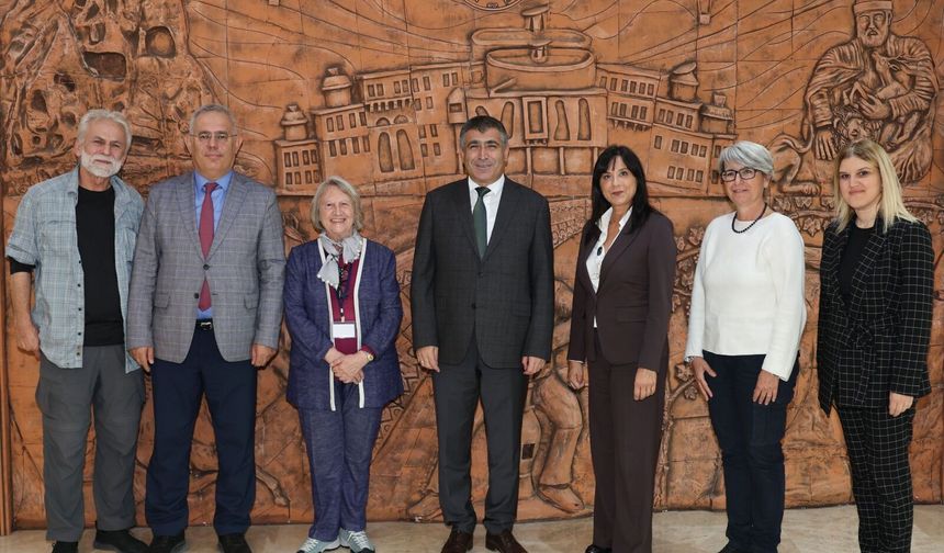 İtalya’daki Tuscia Üniversitesi Rektörü Prof. Tiziana Laureti’den NEVÜ’ye Ziyaret