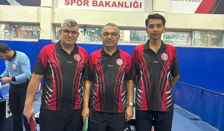 NEVÜ Erkek Personel Masa Tenisi Takımı Kamu Spor Oyunları’nda Nevşehir Şampiyonu Oldu