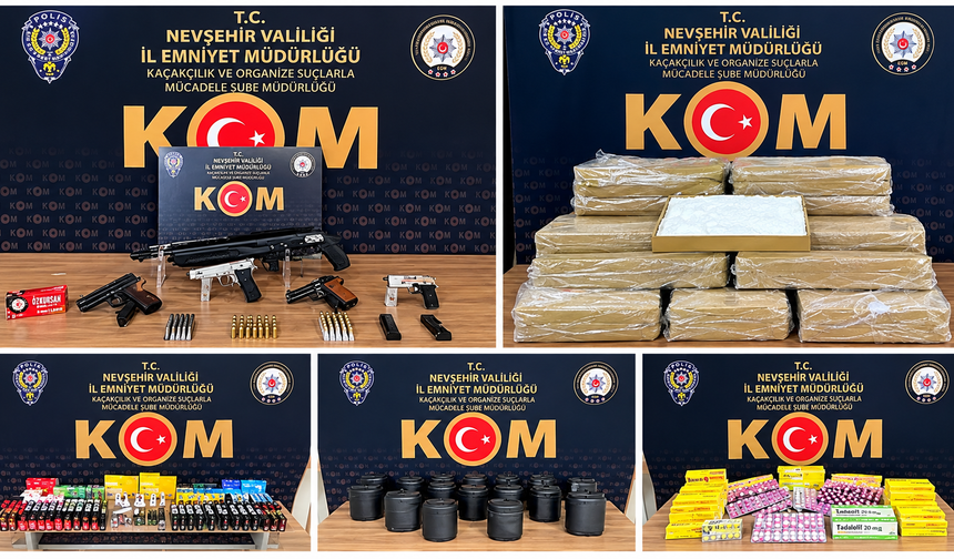 Nevşehir Polisi Kaçakçılara Göz Açtırmıyor!