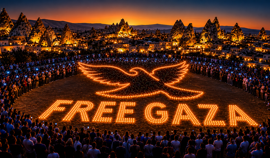 Göreme’de Işıklar “Özgür Gazze” İçin Yanacak
