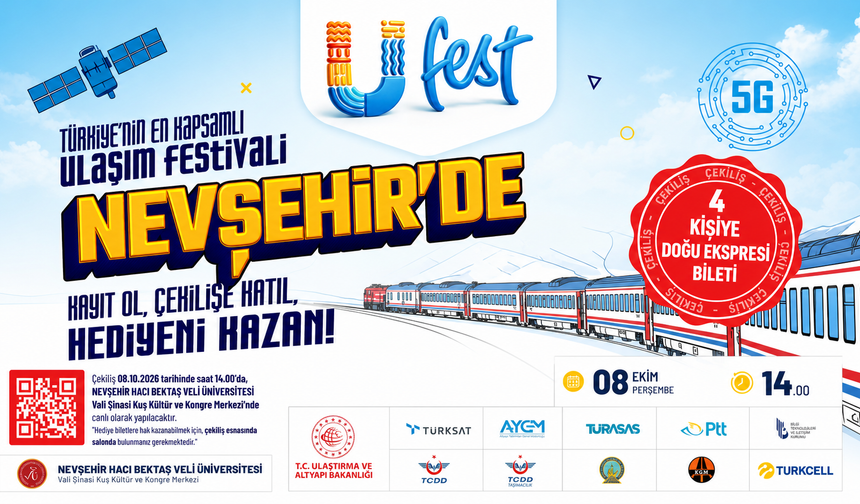 Türkiye’nin En Kapsamlı Ulaşım Festivali Nevşehir’de Başlıyor!
