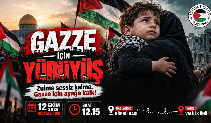 Nevşehir Gazze İçin Yürüyecek! Tarih Belli Oldu
