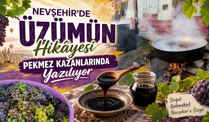 Bağların Bereketi Kazanlarda Lezzete Dönüşüyor