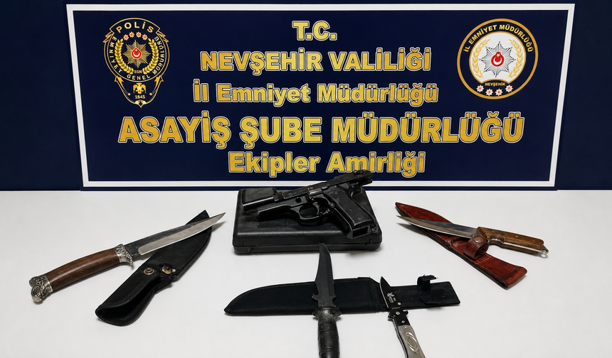 Nevşehir’de Asayiş Uygulamaları: 6 Tutuklama