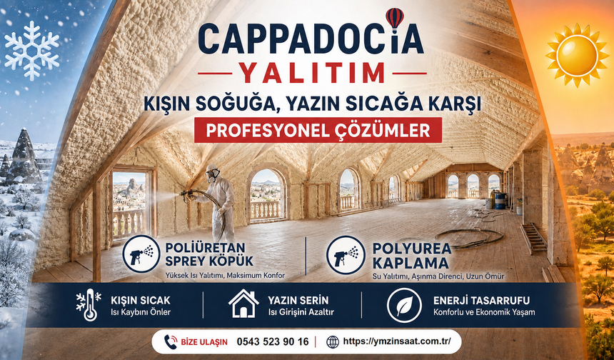 Cappadocia Yalıtım’dan Dört Mevsim Konfor