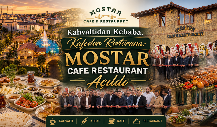 Mostar Cafe Restaurant Hizmete Girdi