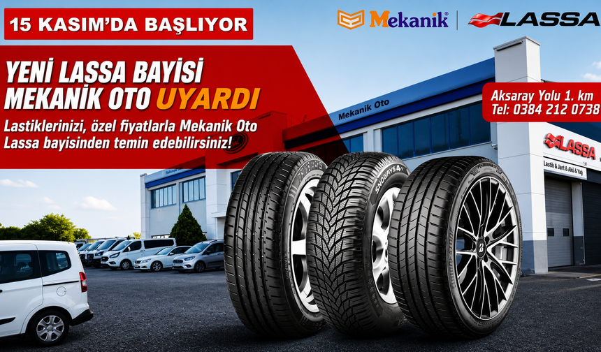 Kışlık lastikleri takmayı unutmayın!