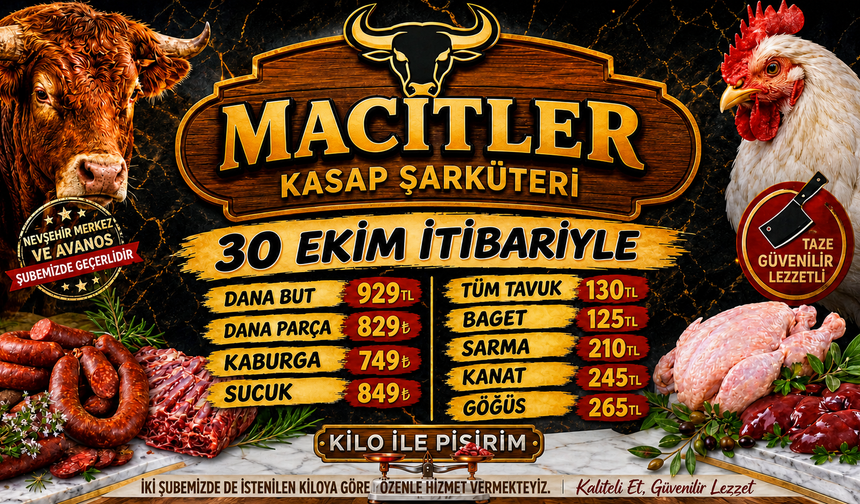 Et ve Tavuk Alacaklara Macitler Müjdesi!