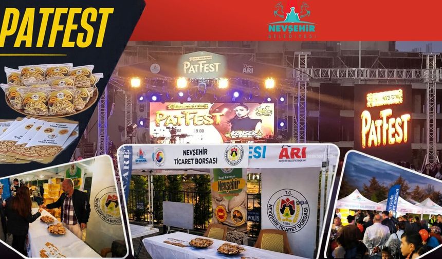 PATFEST’te kabak çekirdeği ikram edildi