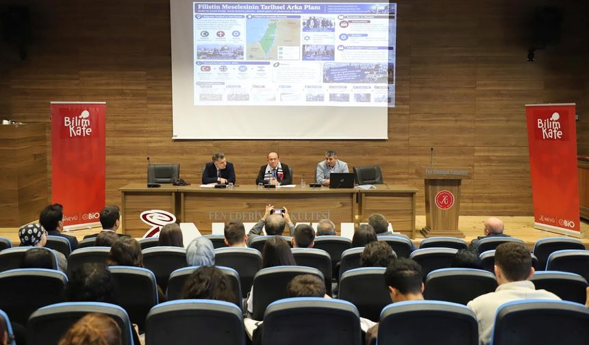 NEVÜ’de Gazze Paneli: “Hafıza, Hukuk ve İnsanlık Vicdanı” Masaya Yatırıldı