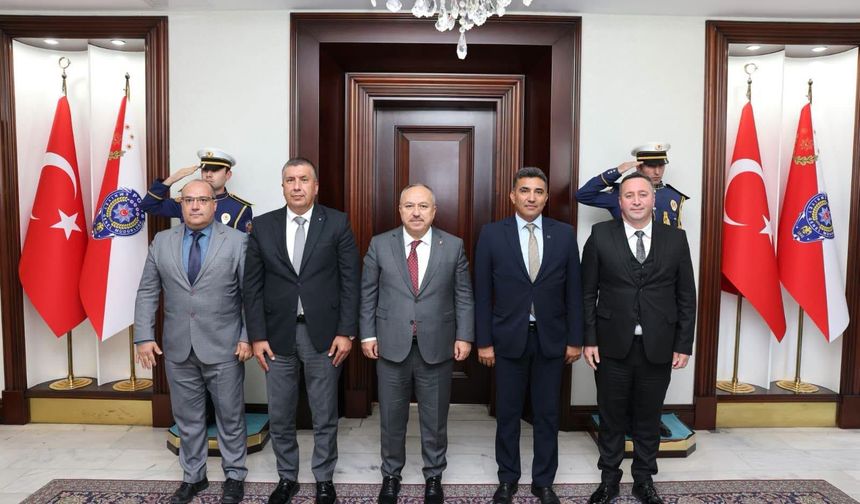 Nevşehir İl Sağlık Müdürü Hasan Tartar’dan Emniyet Genel Müdürü Ali Fidan’a Ziyaret