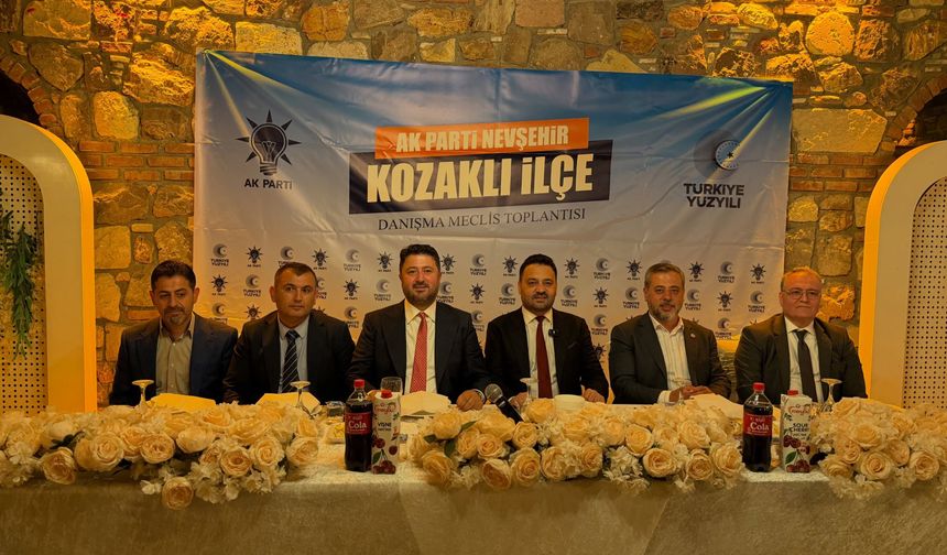 AK Parti Kozaklı’da İlçe Danışma Meclisi Toplantısı Gerçekleştirildi