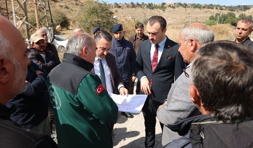 Güneyce Köyü’nün Su Kaynağı Yerinde İncelendi