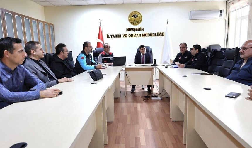 Nevşehir’de Afetlere Hazırlık ve Müdahale Süreçleri Masaya Yatırıldı