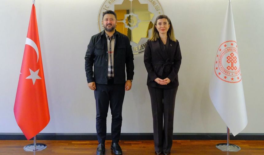 Milletvekili Emre Çalışkan’dan Alevi-Bektaşi Kültür ve Cemevi Başkanı Esma Ersin’e Ziyaret