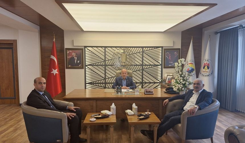 Başkan Pınarbaşı’ndan İbrahim Salaş’a Hayırlı Olsun Ziyareti