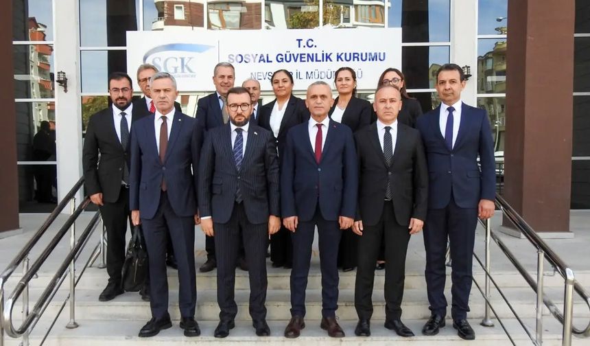 Başkan Elitaş'tan Nevşehir İl Müdürlüğüne Ziyaret