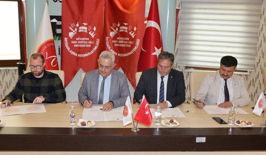 NEVÜ, Kayseri Büyükşehir Belediyesi ve Kayseri Müzesi Arasında Kültürel Miras İş Birliği Protokolleri İmzalandı