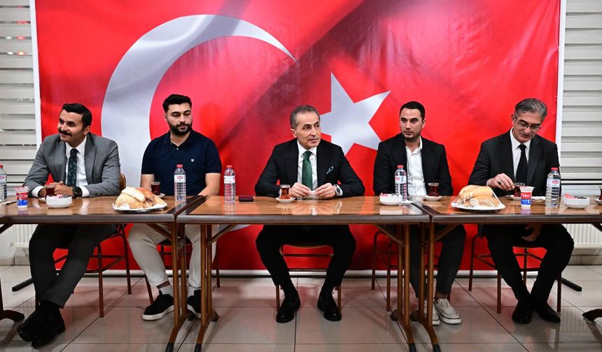 Nevşehir Valisi Kök Öğrenci Yurdunda Gençlerle Buluştu