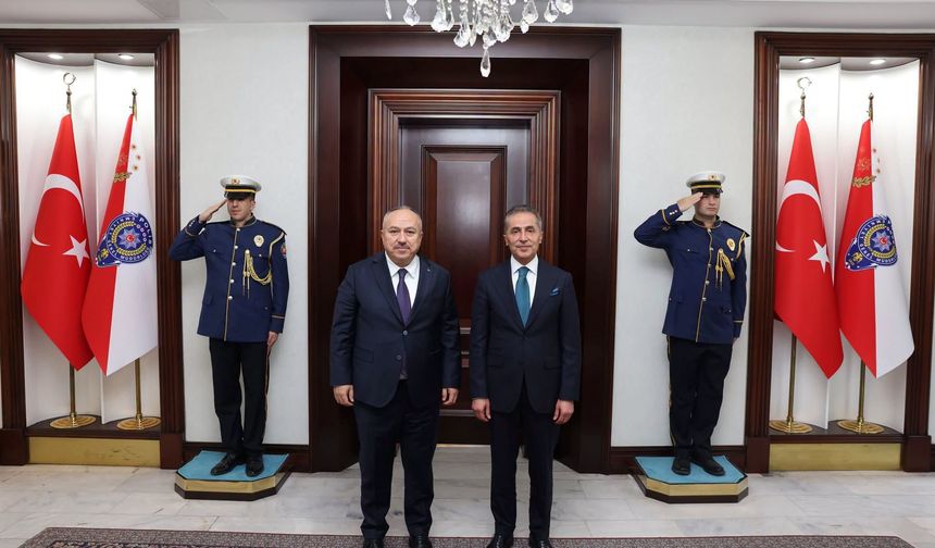Vali Kök Emniyet Genel Müdürü Fidan’ı ziyaret etti