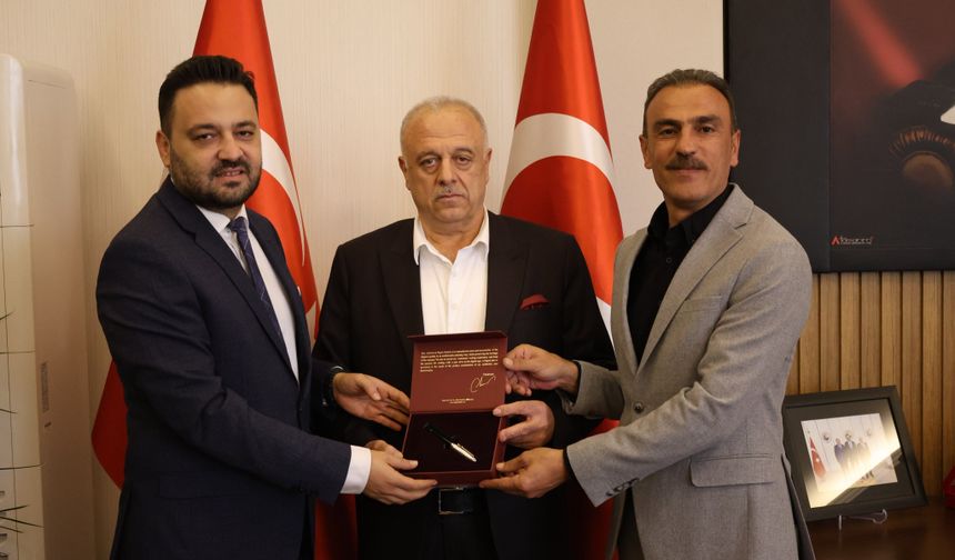 Aygün’den Öbekli ve Aldemir’e Tebrik Ziyareti