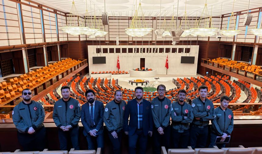 Çalışkan, Nevşehirli gençleri TBMM’de ağırladı