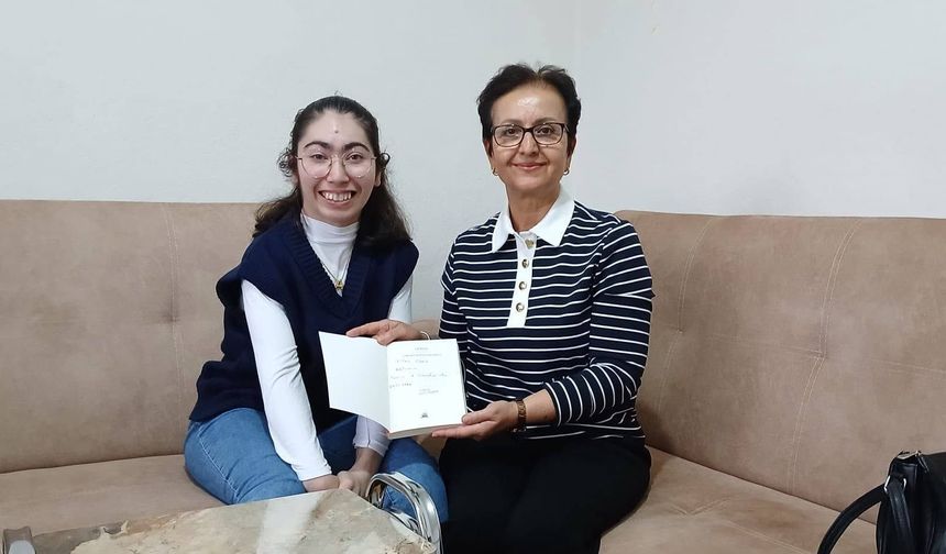 Nevşehirli yazar Ayyüce’nin azmi takdir topladı