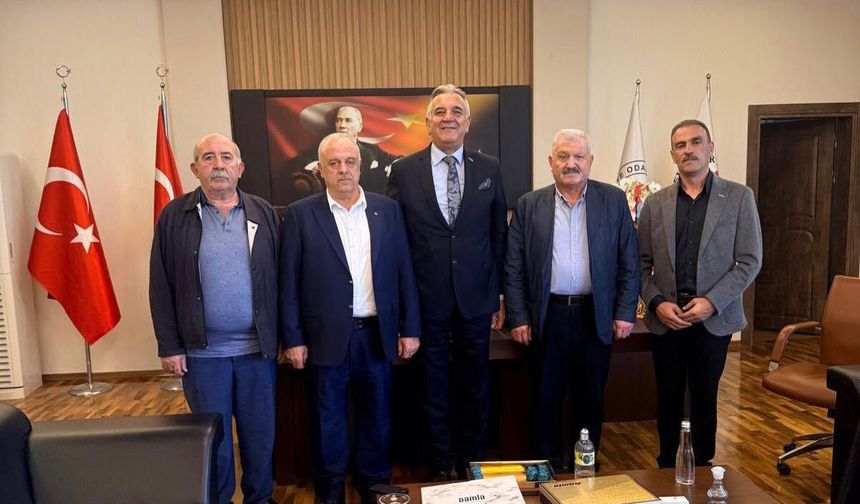 Nevşehirli İş İnsanlarından NTSO Başkanı Öbekli’ye Hayırlı Olsun Ziyareti