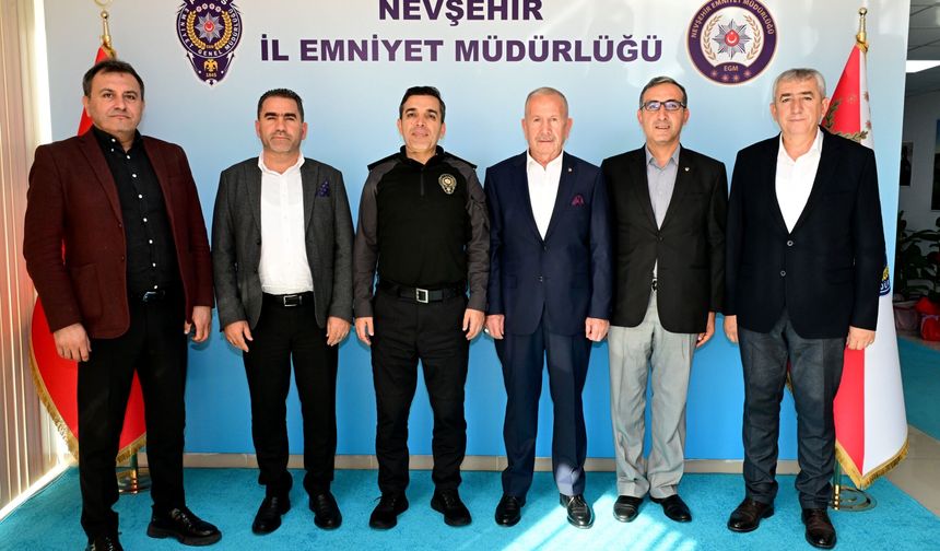 NTB Başkanı Salaş’tan Emniyet Müdürü Dallı’ya Ziyaret