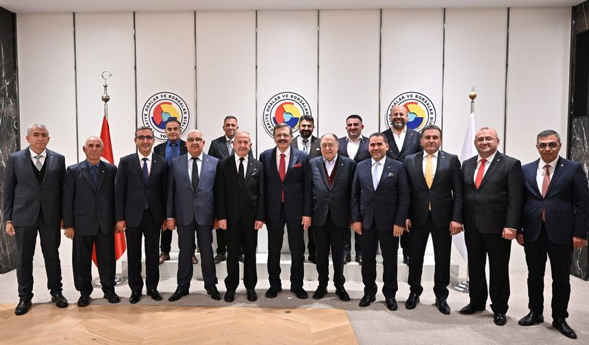 NTB Yönetiminden TOBB’a İlk Ziyaret