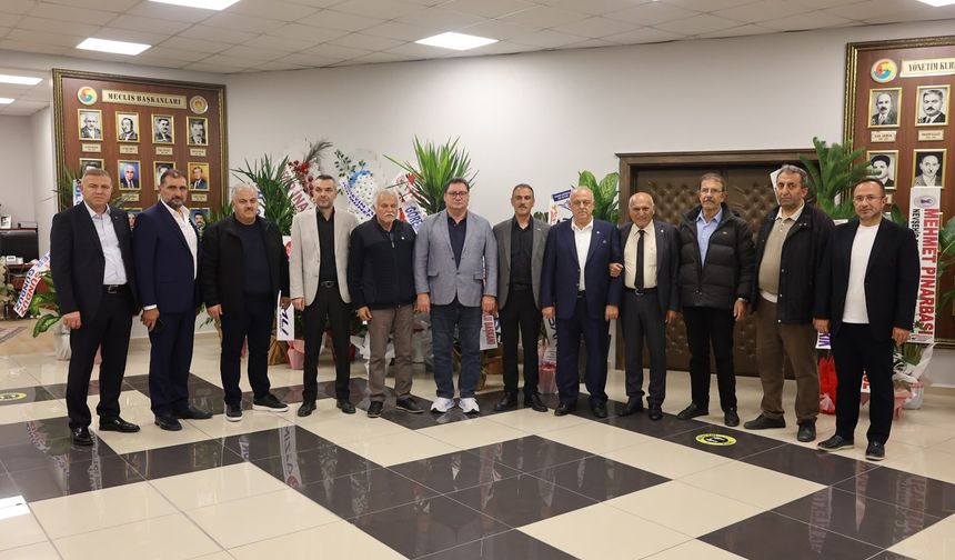 İYİ Parti Nevşehir İl Başkanı Ömer Ay’dan NTSO Başkanı Öbekli’ye Tebrik Ziyareti
