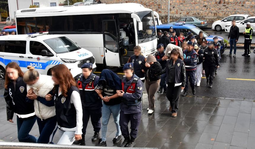 Nevşehir’de Fuhuş Operasyonunda 11 Tutuklama