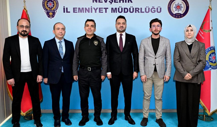AK Parti Nevşehir İl Başkanı Aygün’den Emniyet Müdürü Dallı’ya Ziyaret