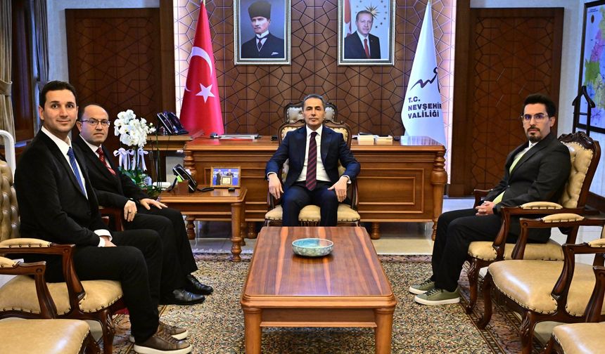 Vali Kök, NEVÜ Bilim İletişimi Ofisi Heyetini Kabul Etti