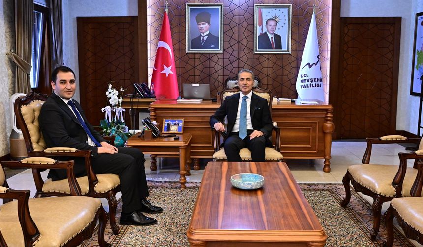 Boğazlıyan Cumhuriyet Başsavcısı Diri’den Nevşehir Valisi Kök’e Ziyaret