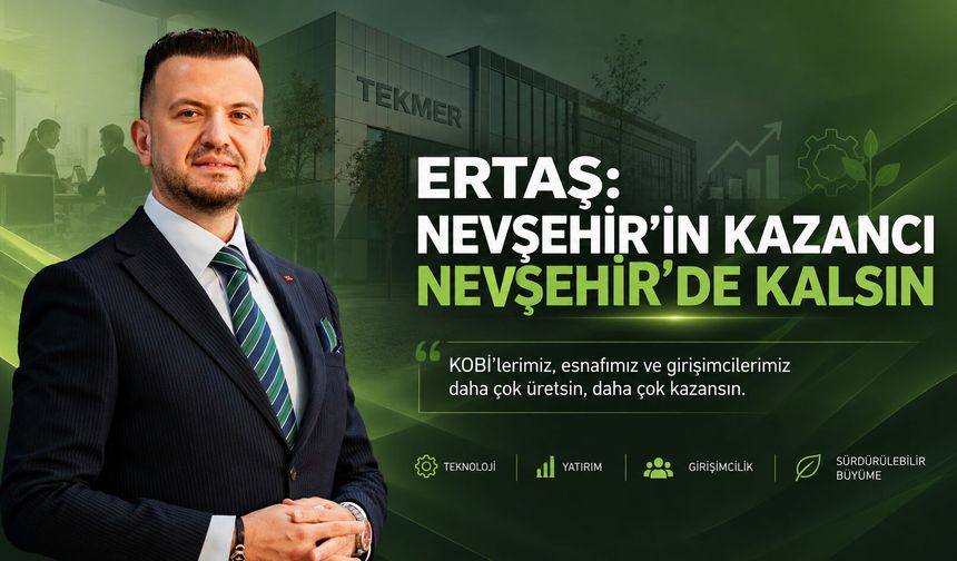 NTSO Başkan Adayı Ertaş’tan TEKMER Projesi
