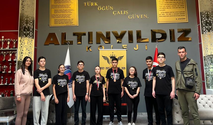 Altınyıldız Koleji Masa Tenisinde Zirvede