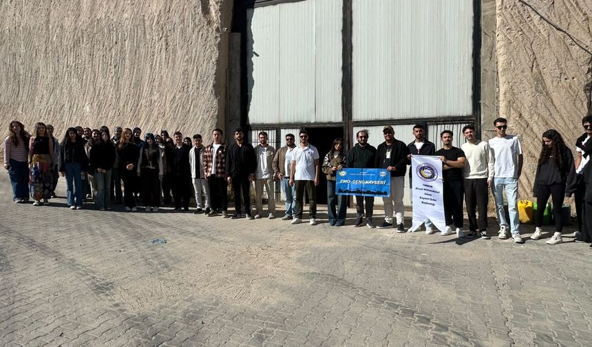 Nevşehir’de Ziraat Mühendisliği Öğrencilerine Volkanik Patates Depoları Tanıtıldı