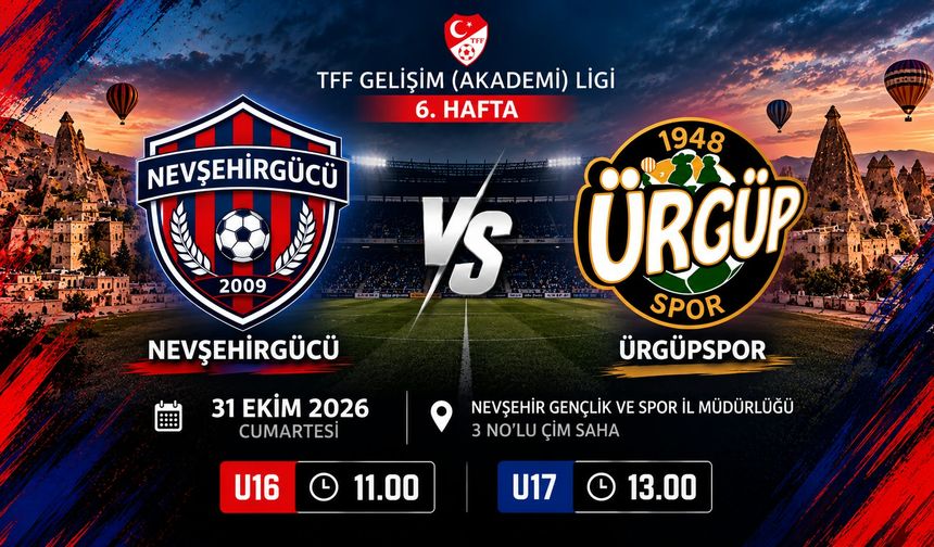 Nevşehirgücü İle Ürgüpspor Derbide Buluşuyor