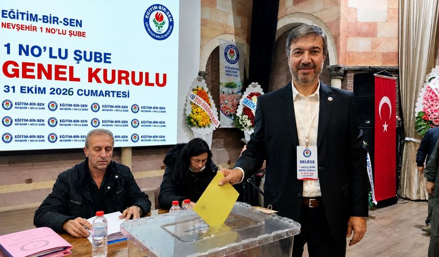 EBS Nevşehir 1 No’lu Şube Sandık Başına Gidiyor