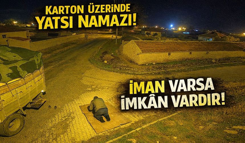 Akpınar Köyünde, Yürek Isıtan Görüntü!