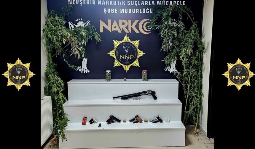 Nevşehir’de Narkotik Operasyonları Peş Peşe!