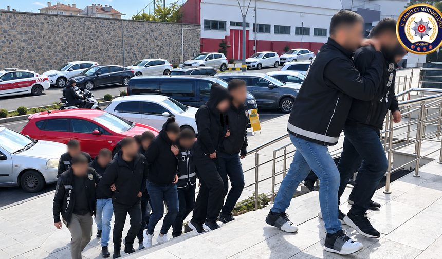 Nevşehir’de operasyonun bilançosu: 18 tutuklama