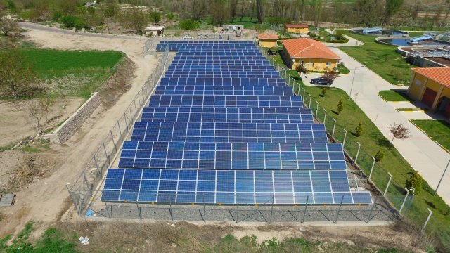 Nevşehir Belediyesi Güneş Panelleri İle Elektrik Üretiyor