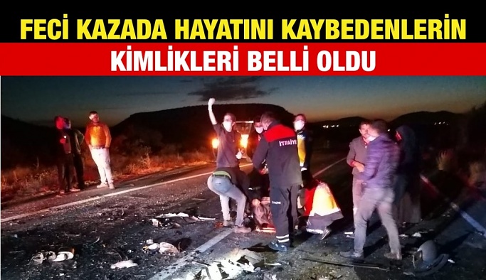 Feci Kazada Hayatını Kaybedenlerin Kimlikleri Belli Oldu - FİB HABER ...