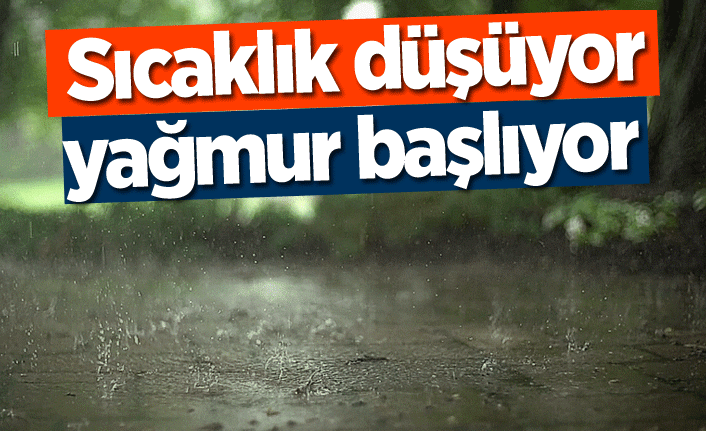 Nevşehir'de sıcaklıklar düşüyor! Yağmur geliyor
