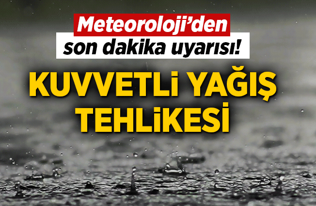 Nevşehir'de Yerel Kuvvetli Yağış Bekleniyor