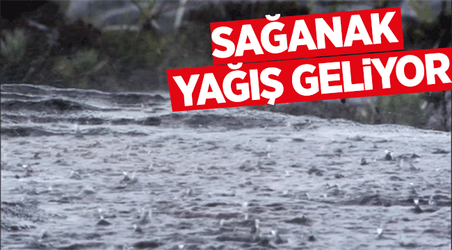 Nevşehir'e gök gürültülü sağanak yağış geliyor