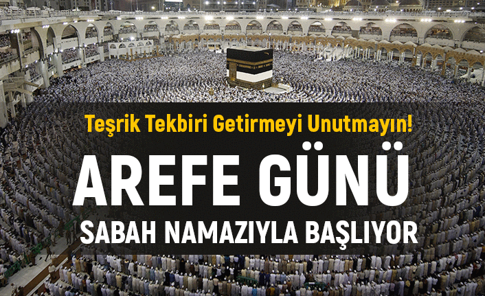 Teşrik tekbirleri başlıyor! Ne zaman başlar nasıl getirilir?